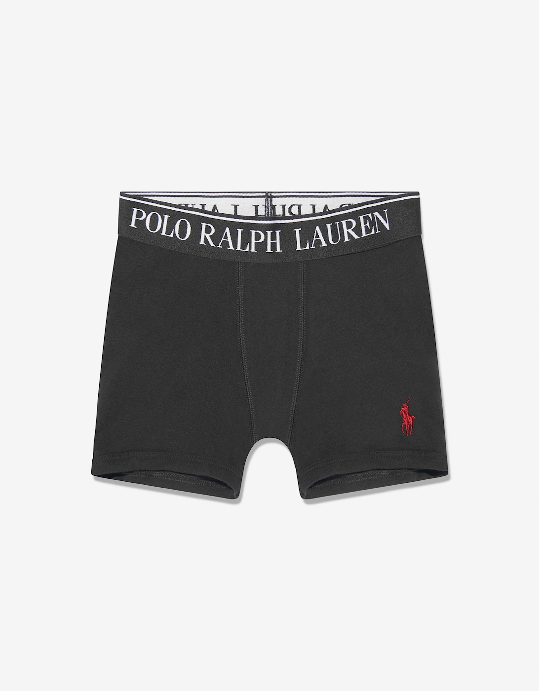 Boys 2 Pack Boxer Shorts Set in Black