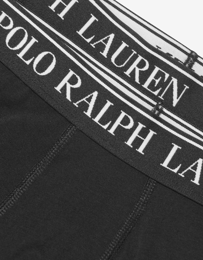 Boys 2 Pack Boxer Shorts Set in Black