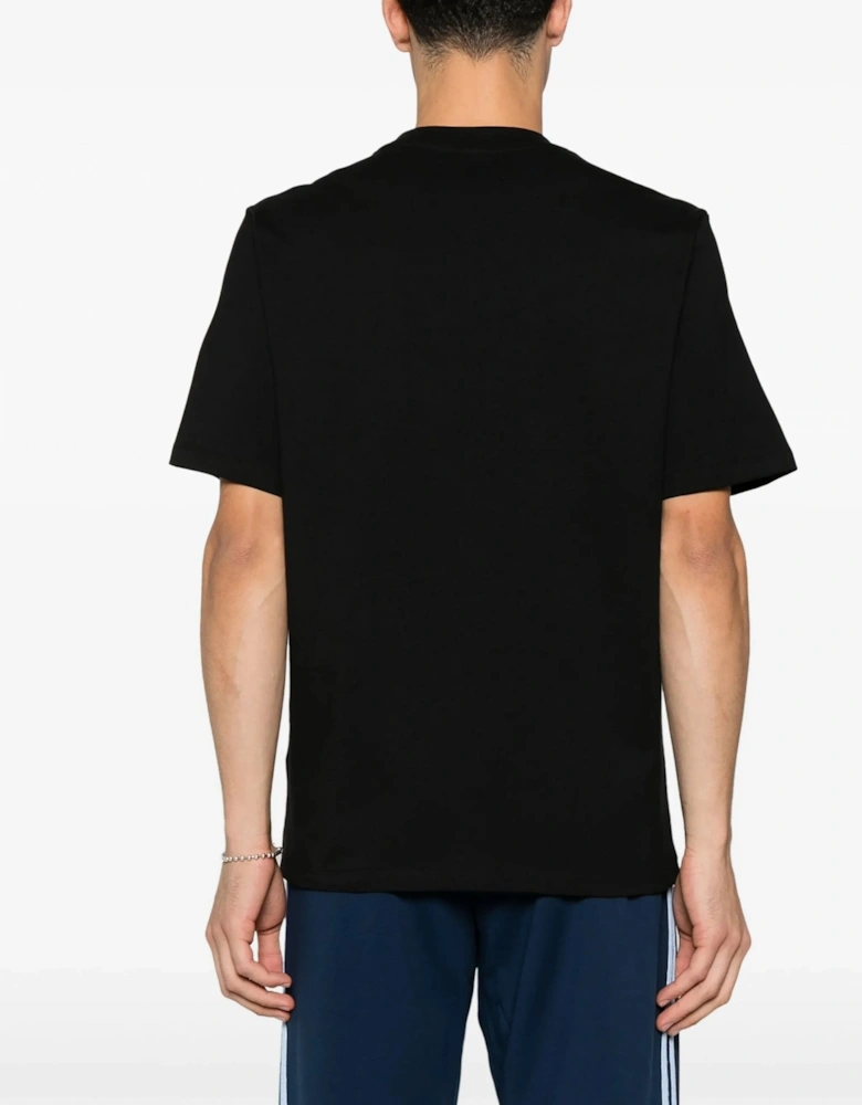 Staggered Logo T-Shirt Black