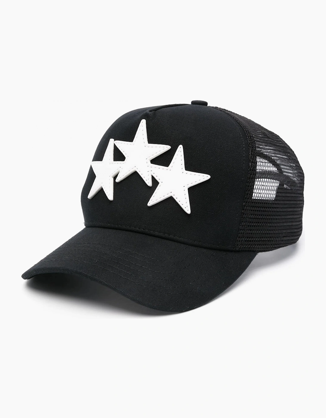 3 Star Trucker Hat Black, 3 of 2