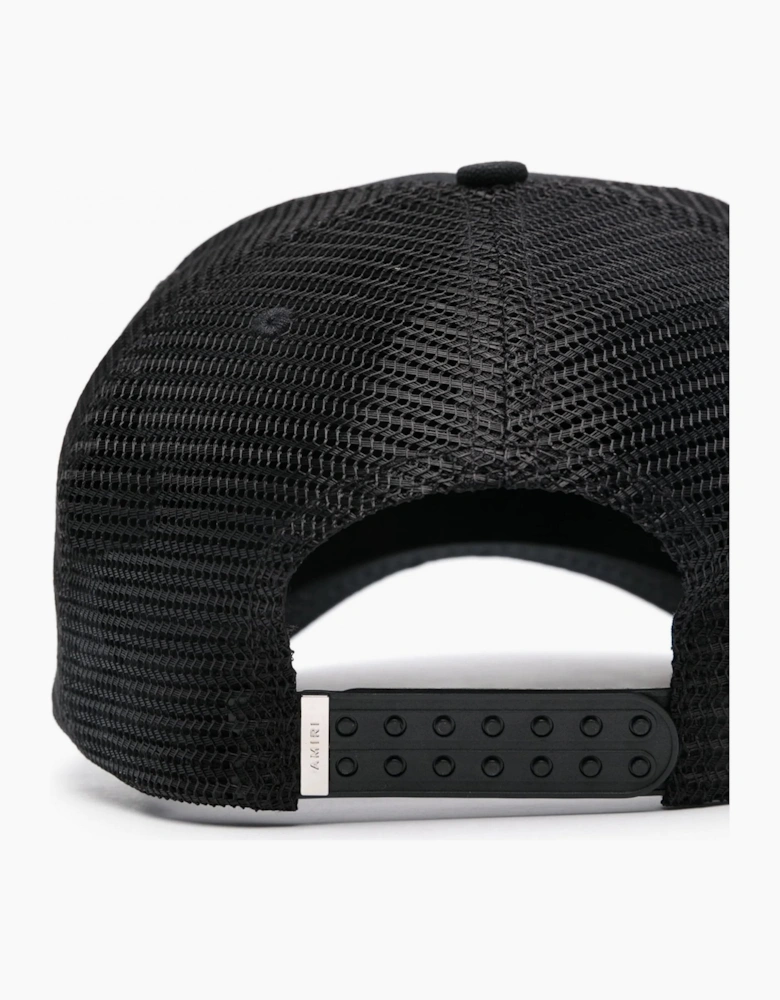 3 Star Trucker Hat Black