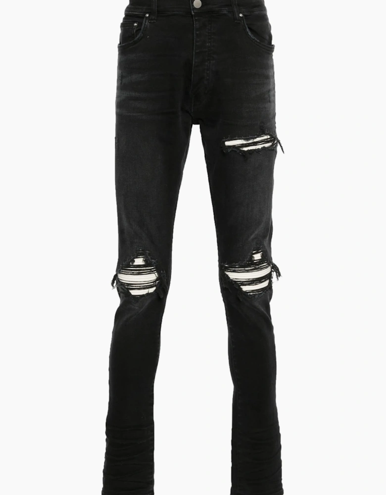 MX1 Ultra Suede Denim Jeans Black