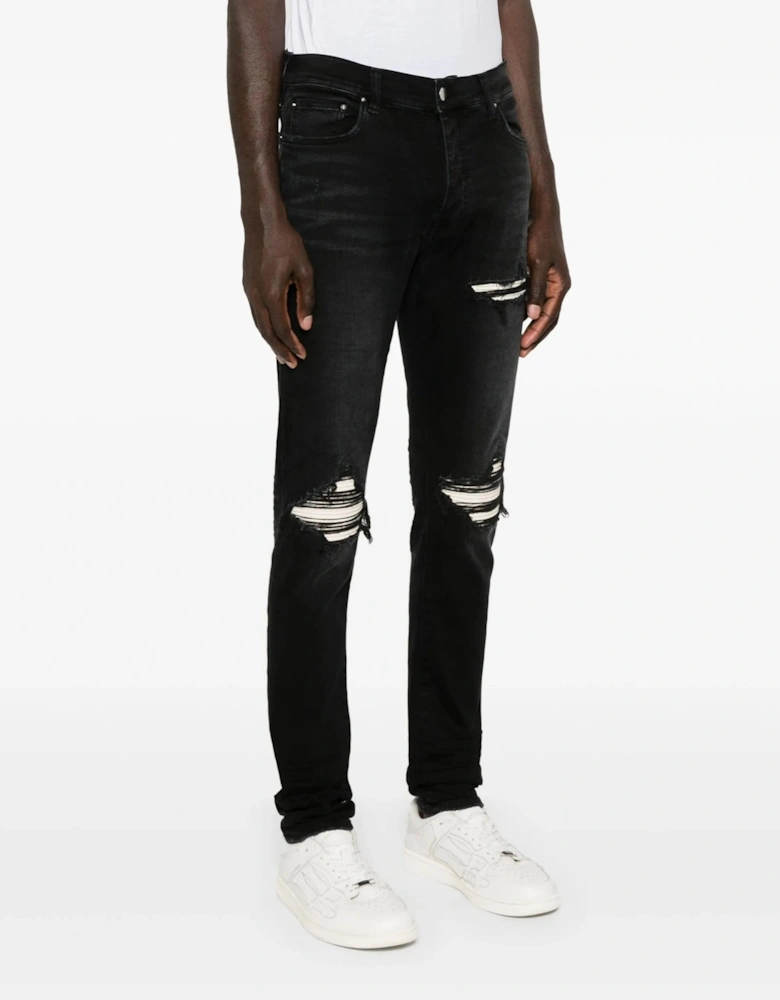 MX1 Ultra Suede Denim Jeans Black