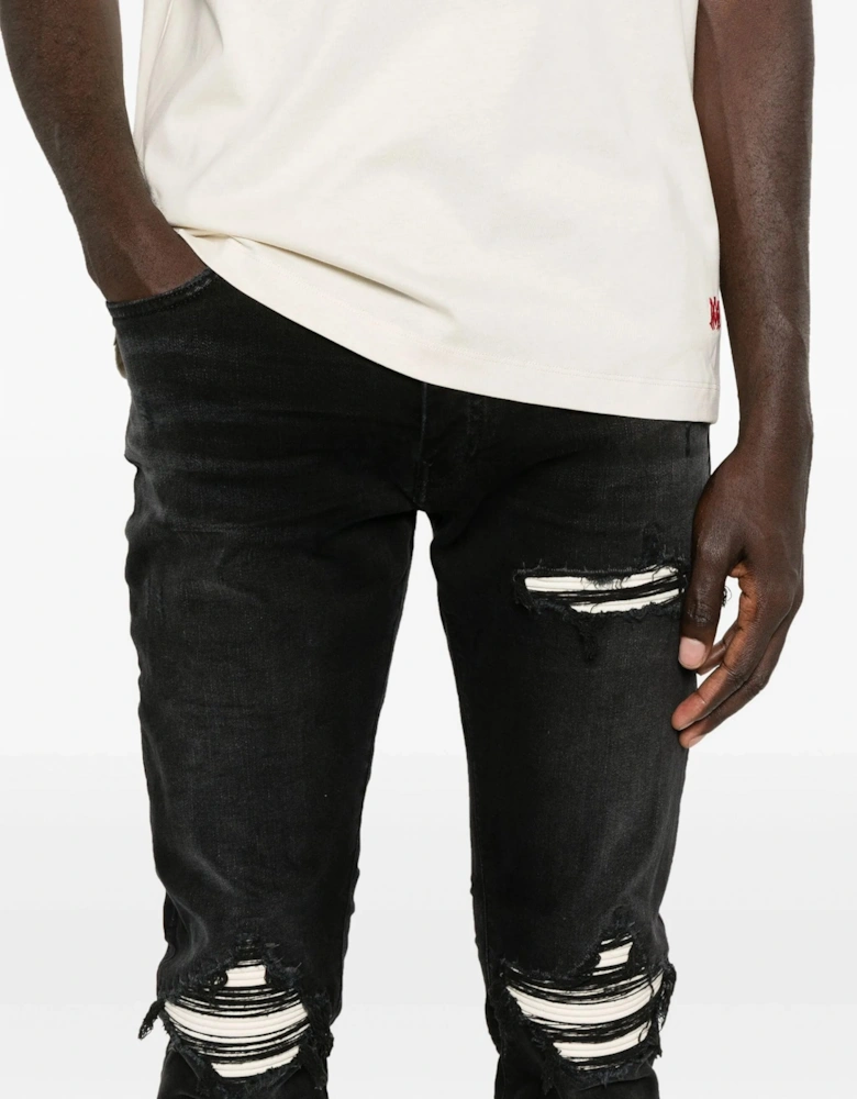 MX1 Ultra Suede Denim Jeans Black