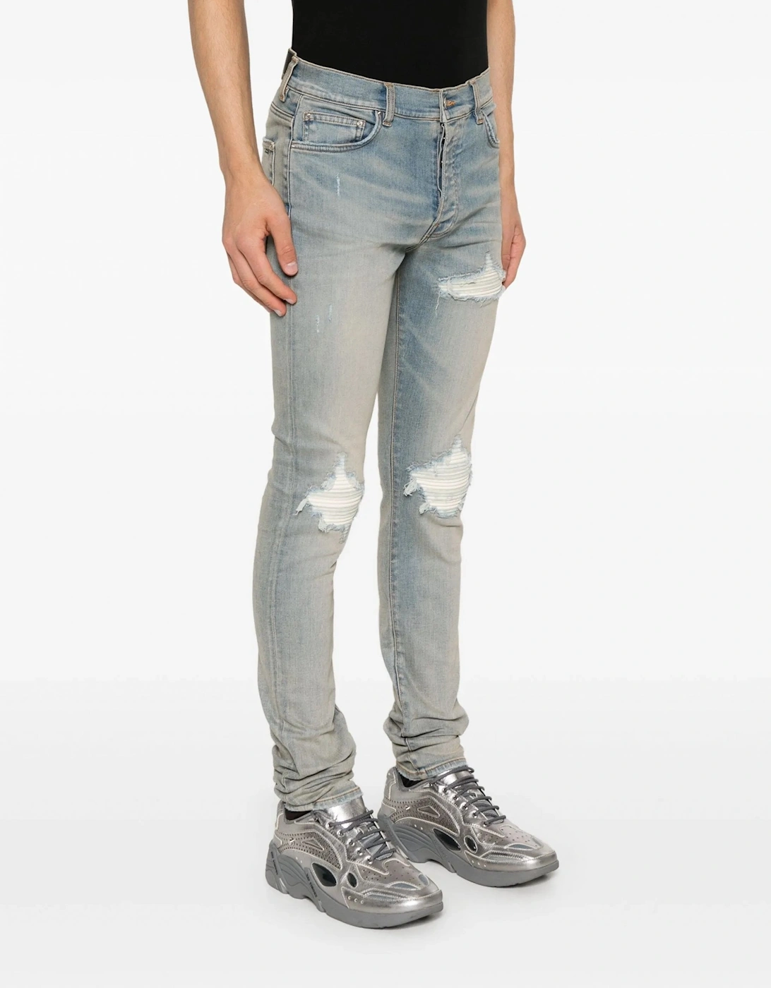 MX1 Ultra Suede Denim Jeans Blue