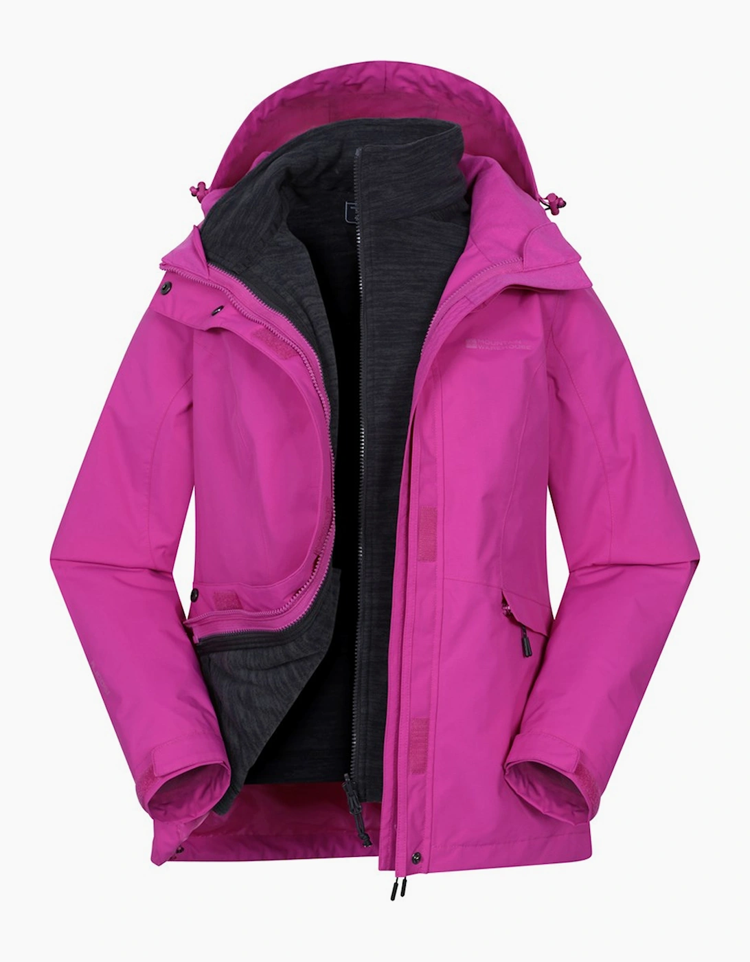 Womens/Ladies Thunderstorm II 3 in 1 Waterproof Jacket