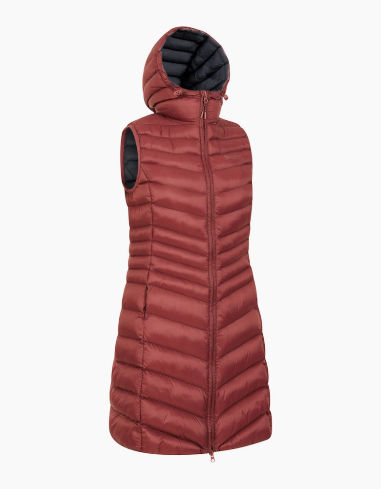 Womens/Ladies Florence Padded Long Gilet