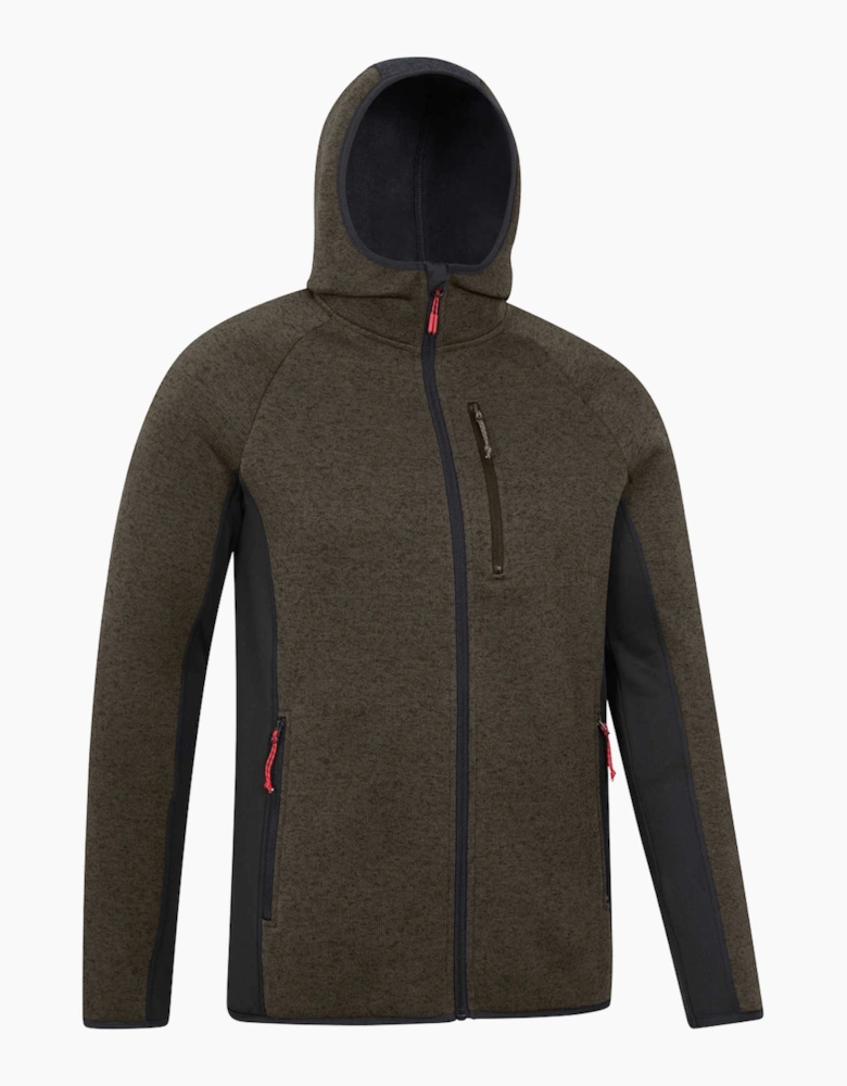 Mountain Warehouse Mens Treston Fleece Hooded Hoodie
