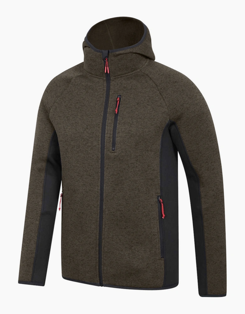 Mountain Warehouse Mens Treston Fleece Hooded Hoodie