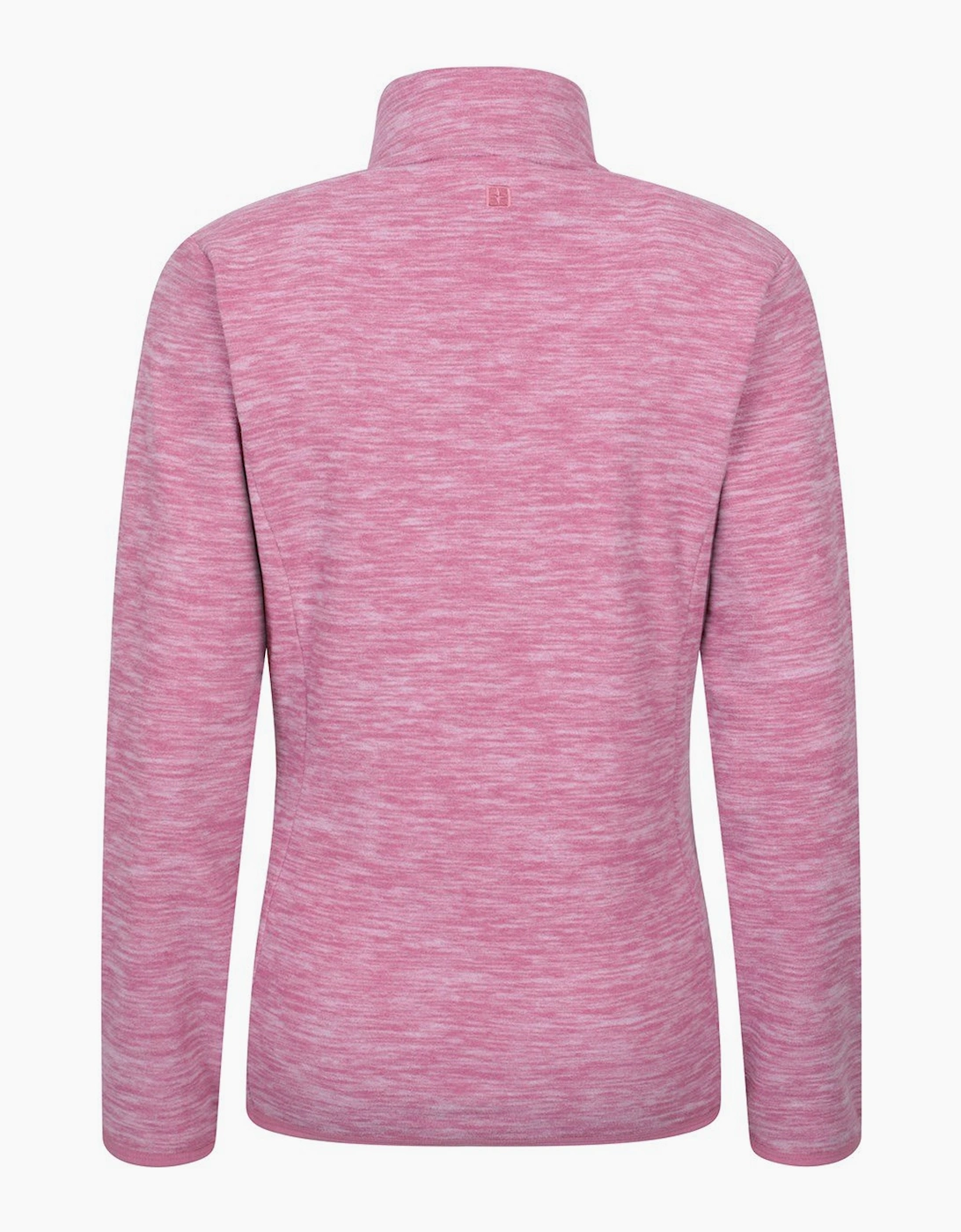 Mountain Warehouse - Women's - Snowdon II Melange Fleece Jacket - Pink - Size 6 - Image 2
