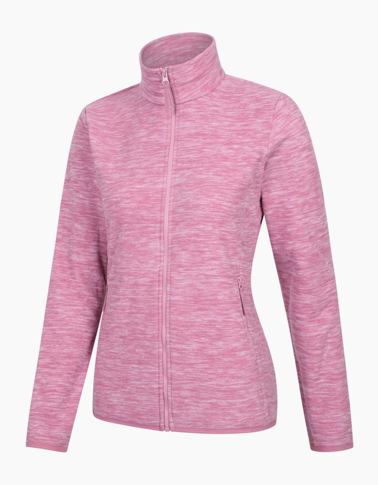 Womens/Ladies Snowdon II Melange Full Zip Fleece Jacket