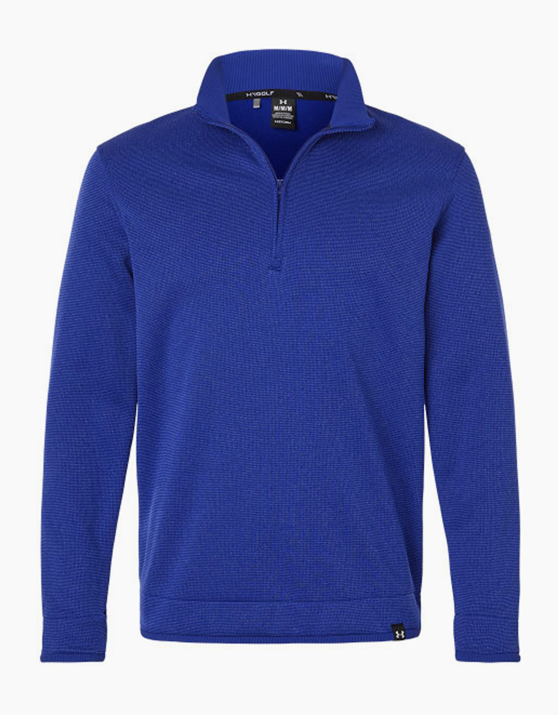 Under Armour Men's Blue Quarter Zip Fleece Top  Xxl