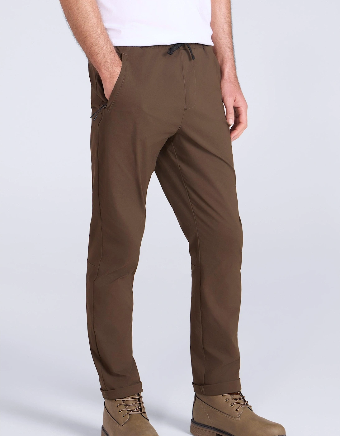 Mens Elevate Elasticated Walking Trousers, 5 of 4