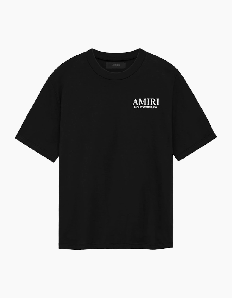 Bones Stacked Tee Black