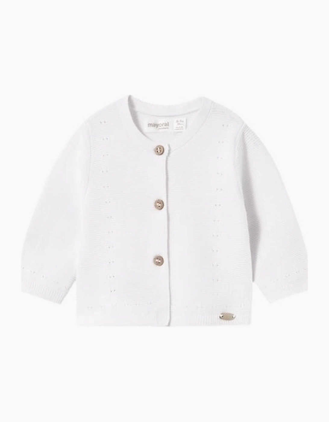 White Knit Cardigan, 4 of 3