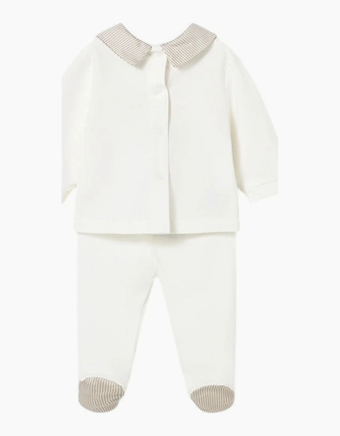 Boys Neutral Teddy Bear Pant Set