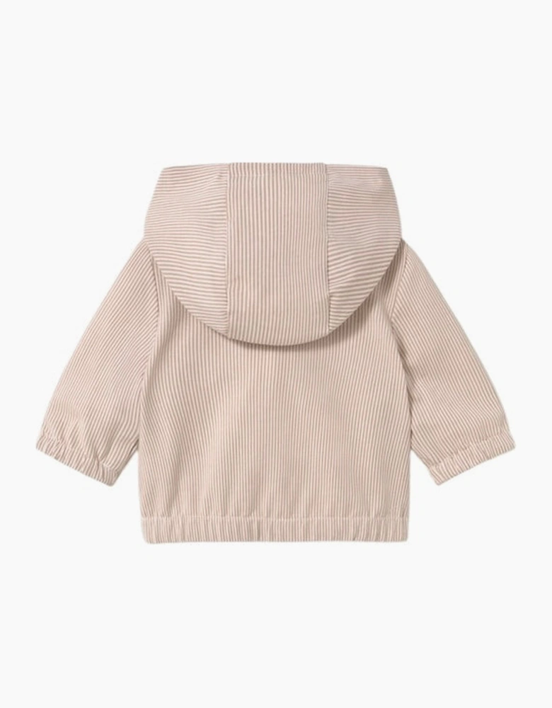 Boys White Reversible Windbreaker Jacket