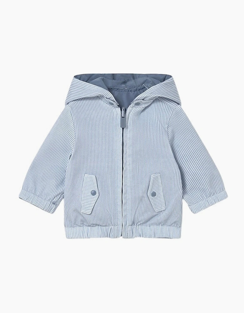 Boys Blue Reversible Windbreaker Jacket