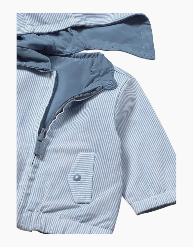 Boys Blue Reversible Windbreaker Jacket