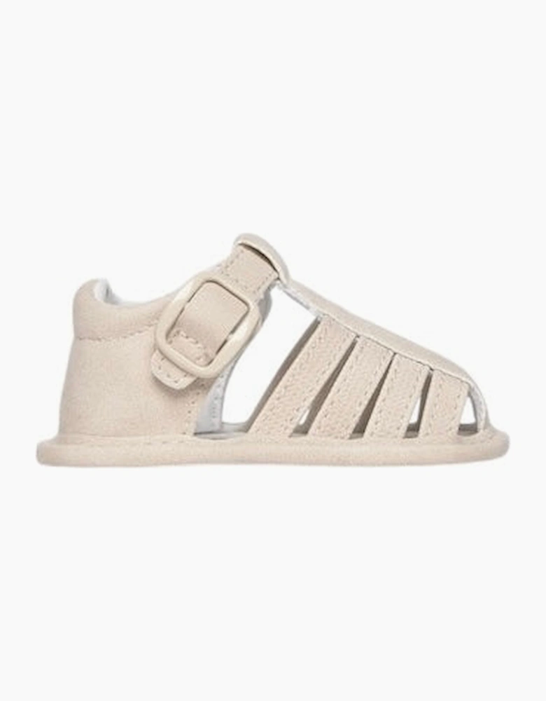 Boys Beige Pre Walker Sandals
