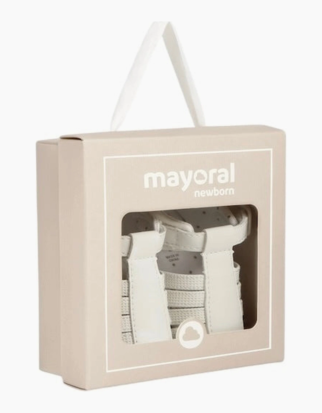 Boys White Pre Walker Sandals