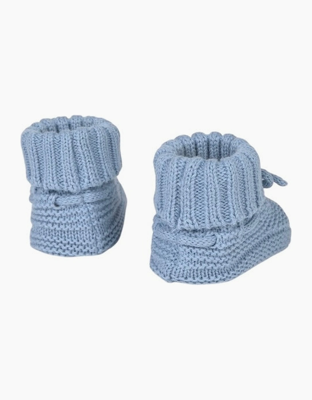 Boys Blue Knit Booties