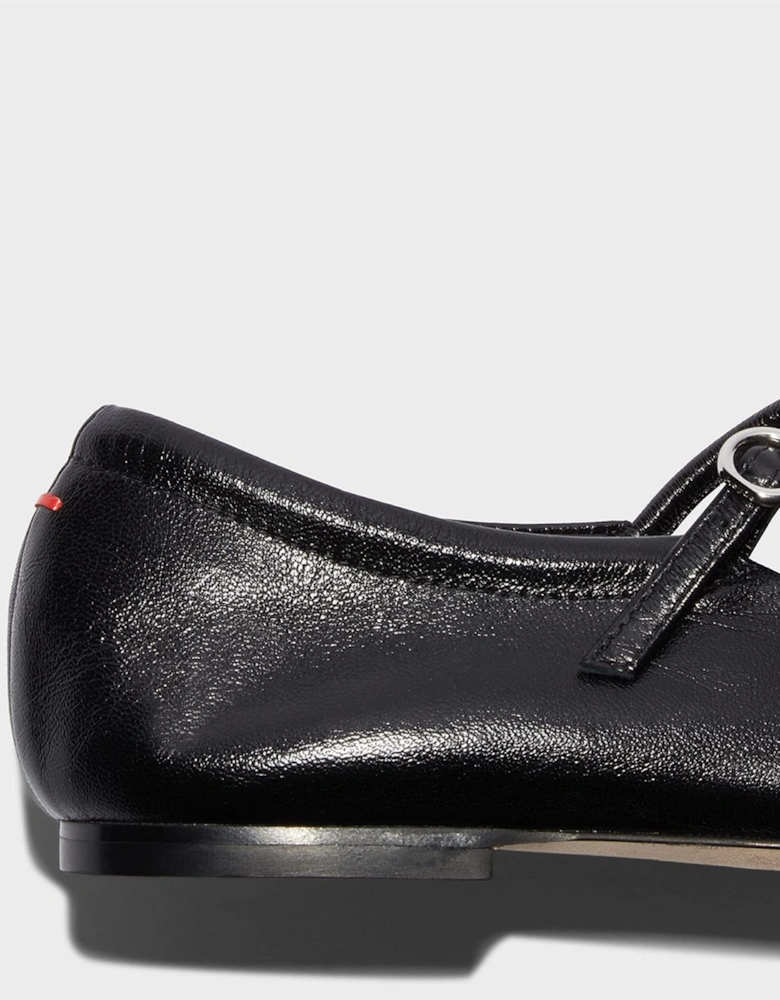Leather Mary Jane Flats