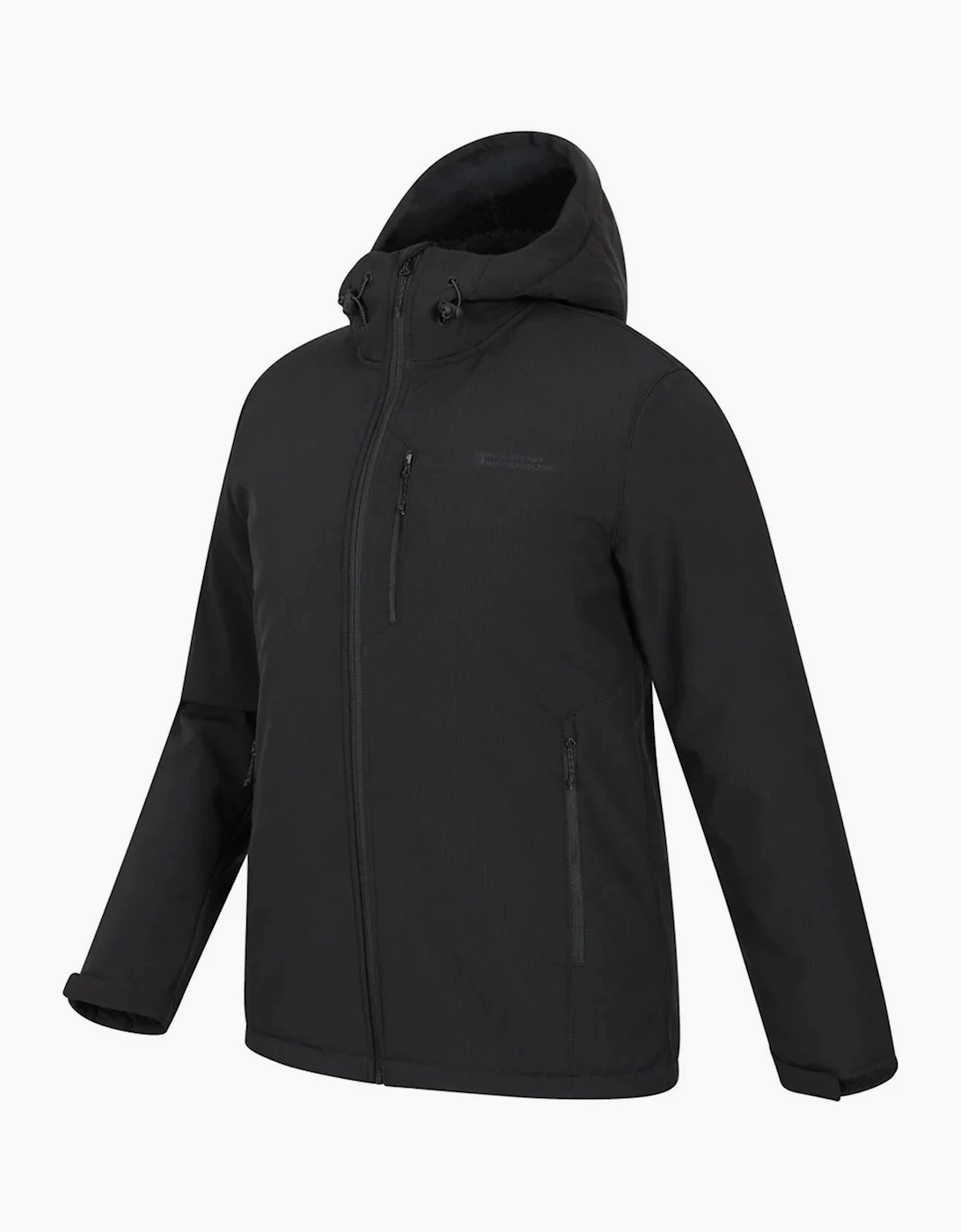 Mens Charleston Faux Fur Lined Soft Shell Jacket