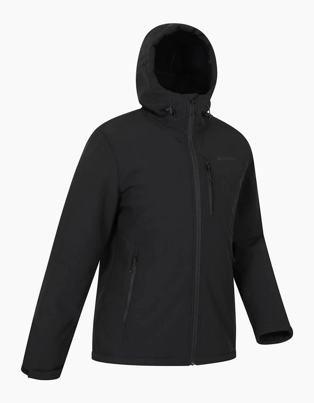 Mens Charleston Faux Fur Lined Soft Shell Jacket