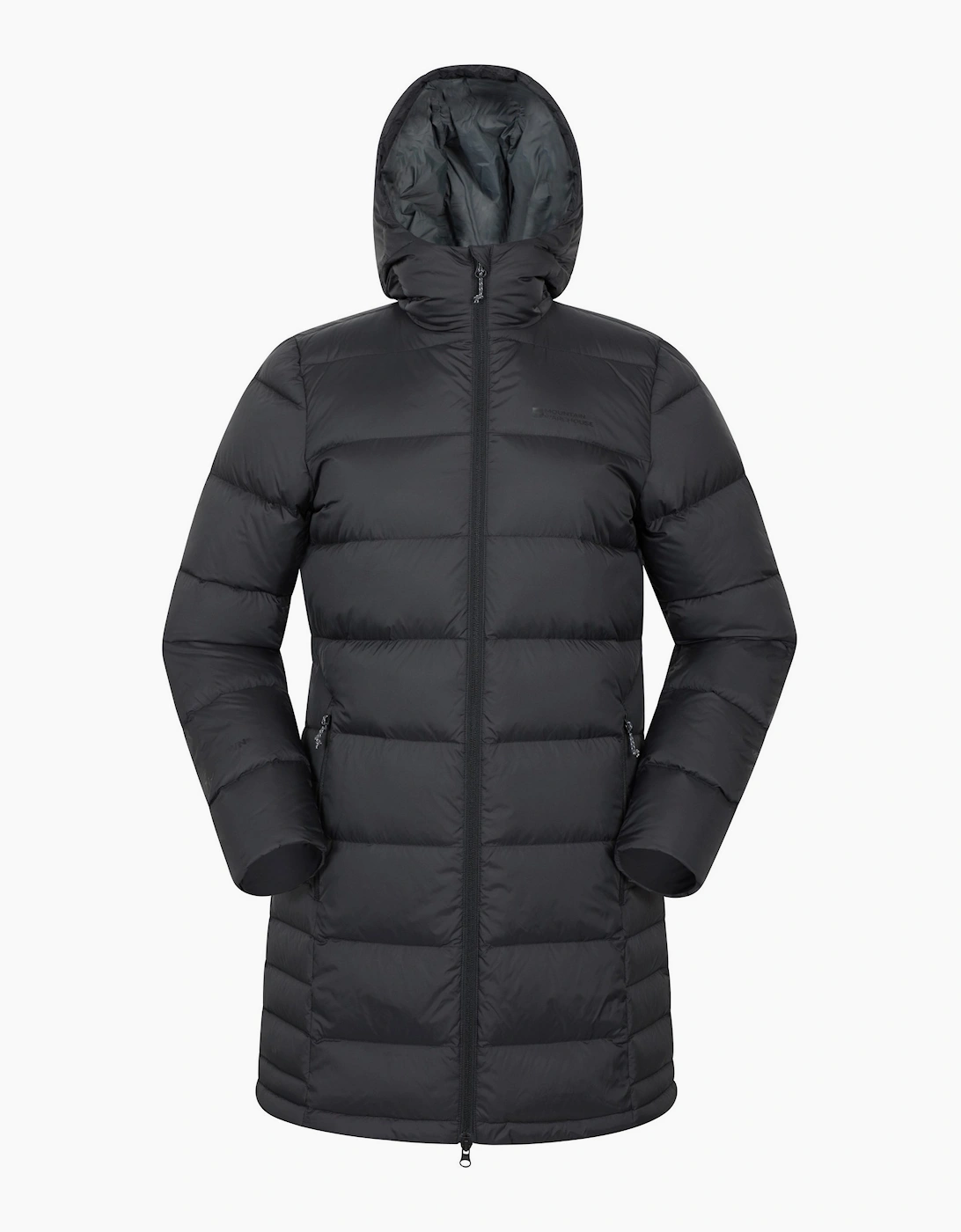 Mountain Warehouse Women's Mountain Warehouse Womens/Ladies Stratus Extreme Packable Long Down Jacket - Black