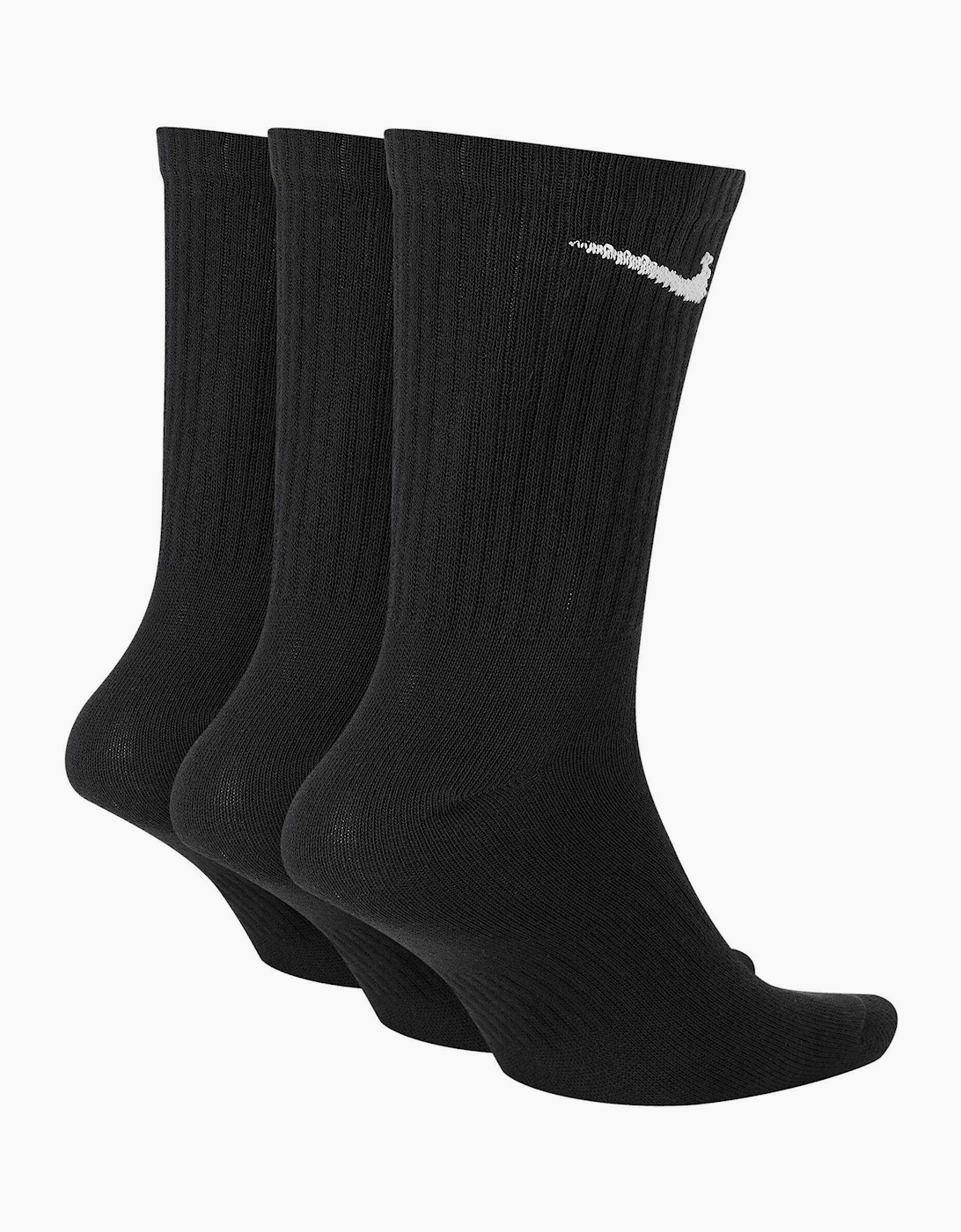 Unisex Adult Lightweight Everyday Crew Socks (Pack of 3)