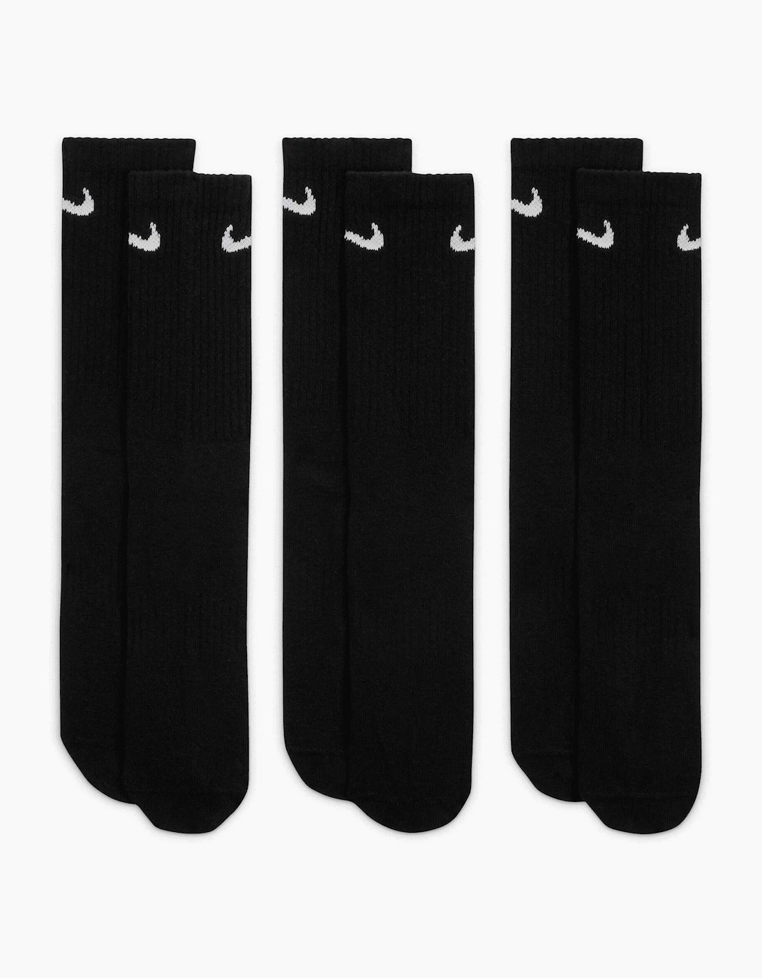 Unisex Adult Lightweight Everyday Crew Socks (Pack of 3), 4 of 3