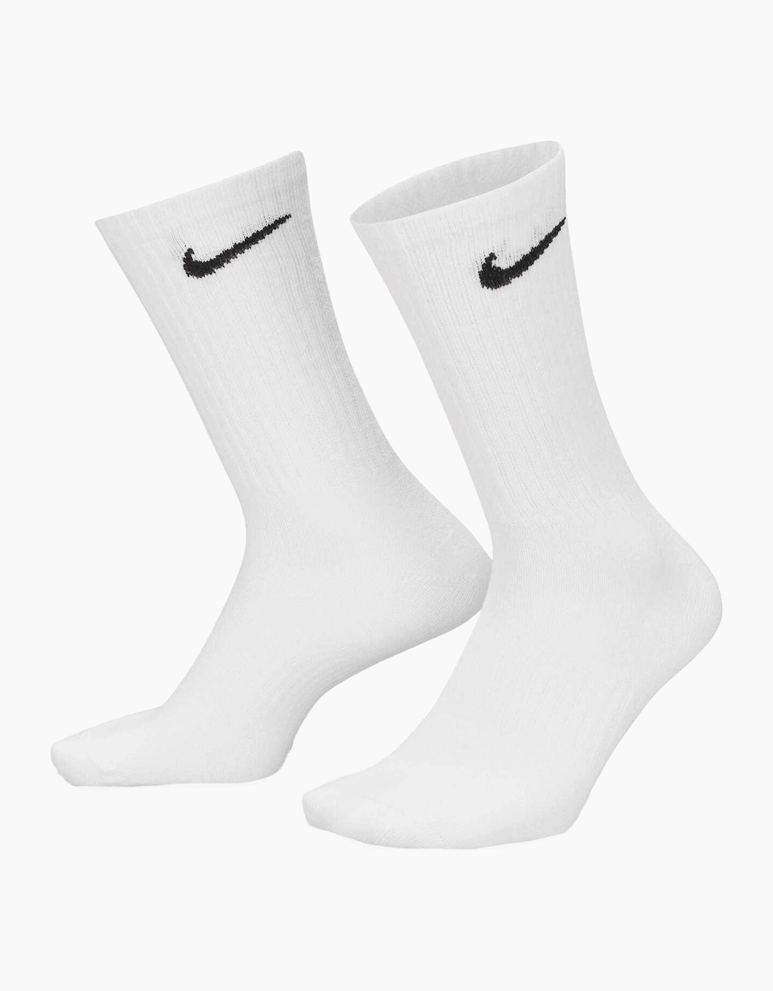 Unisex Adult Lightweight Everyday Crew Socks (Pack of 3)