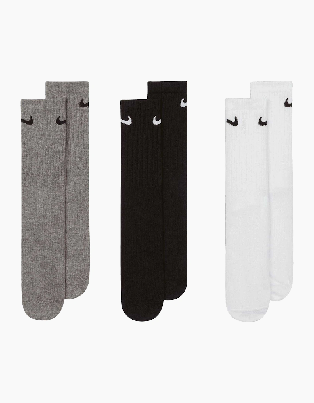 Unisex Adult Lightweight Everyday Crew Socks (Pack of 3), 5 of 4