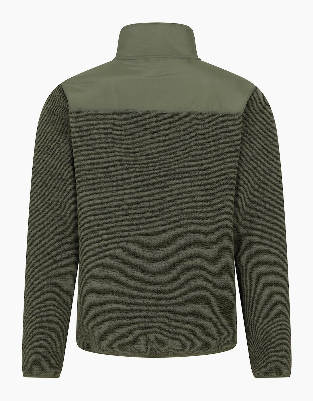 Mens Hayfield Faux Fur Lined Full Zip Fleece Top