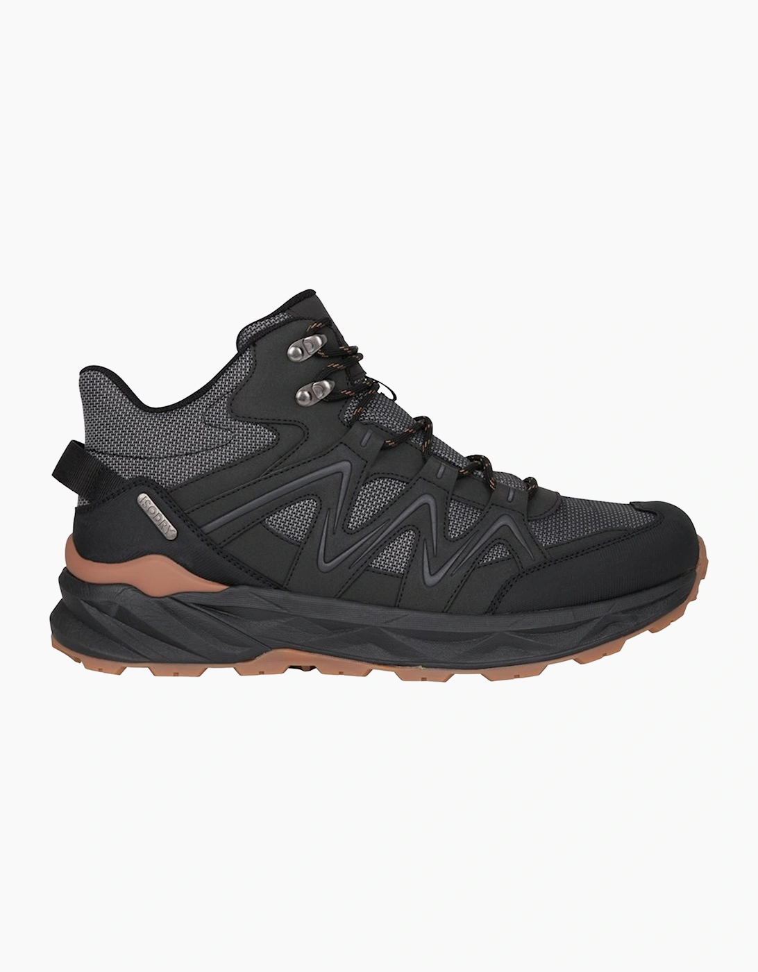 Mountain Warehouse Men's Mountain Warehouse Mens Trail Blazer Waterproof Walking Boots - Black