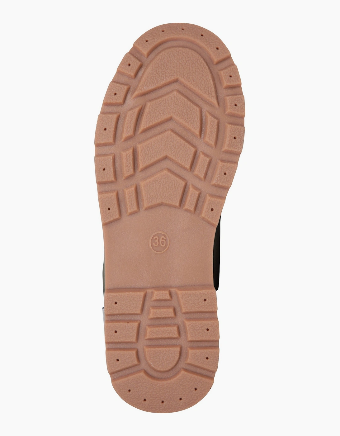 Childrens/Kids Chestnut Borg Waterproof Casual Boots