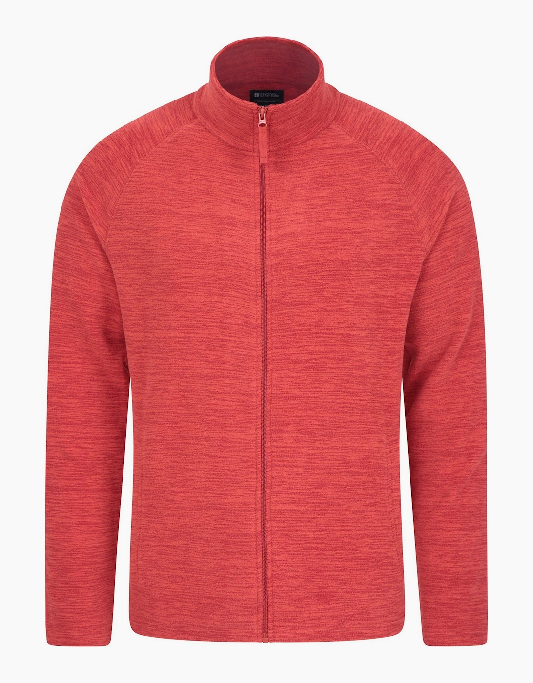 Mountain Warehouse Men's Red Snowdon Ii Full Zip Fleece Jacket - Size: S