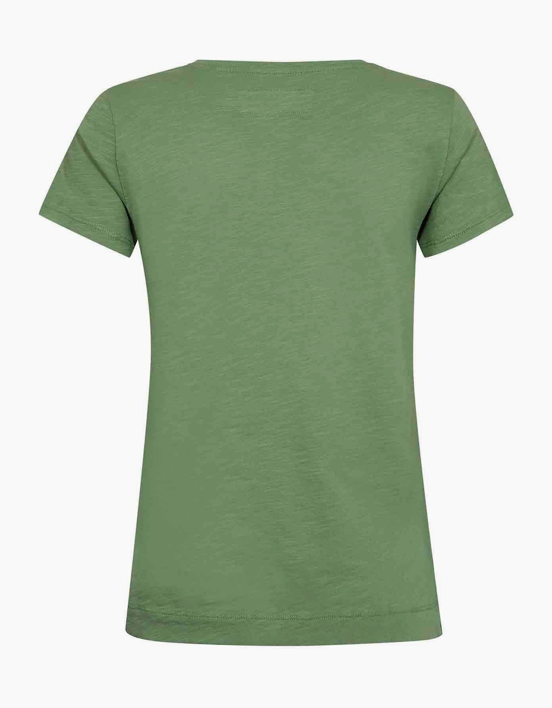 Arden organic V neck short sleeve tee