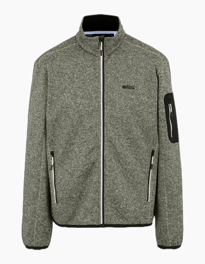 Mens Newhill Marl Full Zip Fleece Jacket