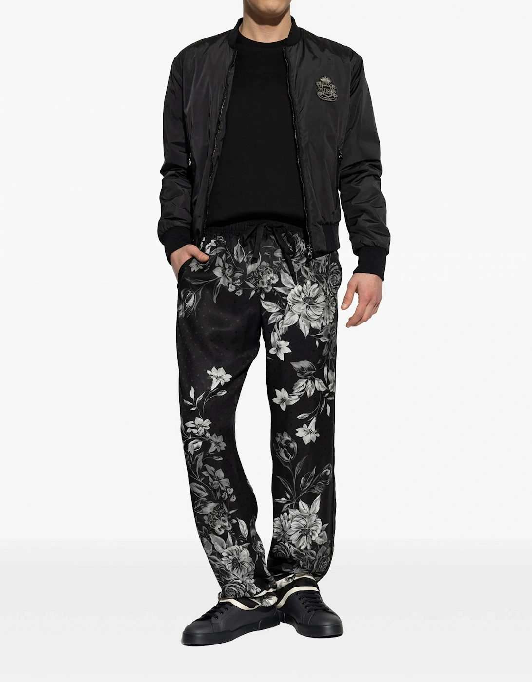 Oversize Cotton T-Shirt Black