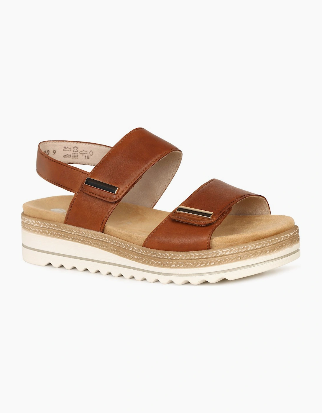 Remonte Women's Brown Anika Sandals - Size: 6.5
