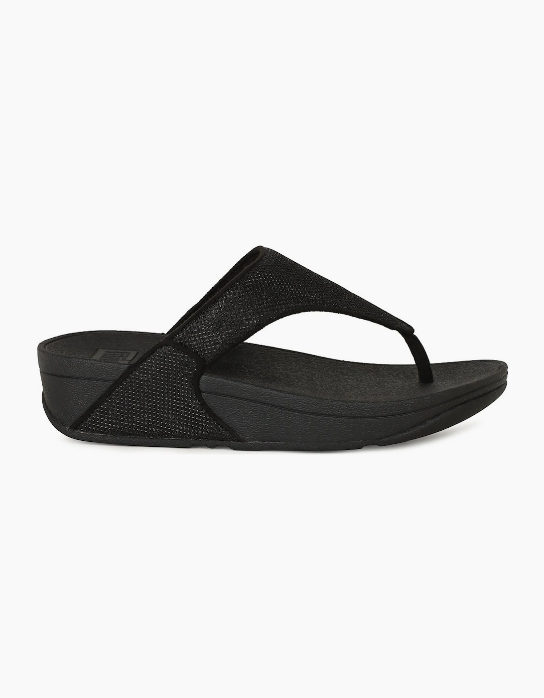 Lulu Shimmerglitz Womens Toe Post Sandals