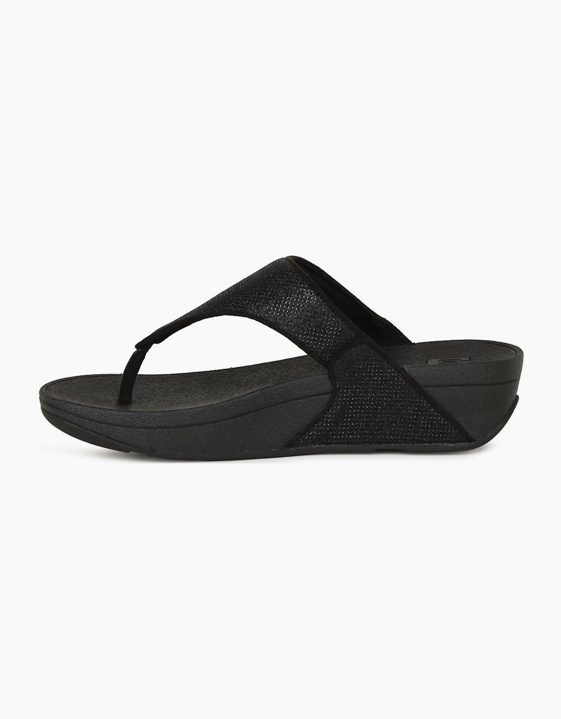 Lulu Shimmerglitz Womens Toe Post Sandals