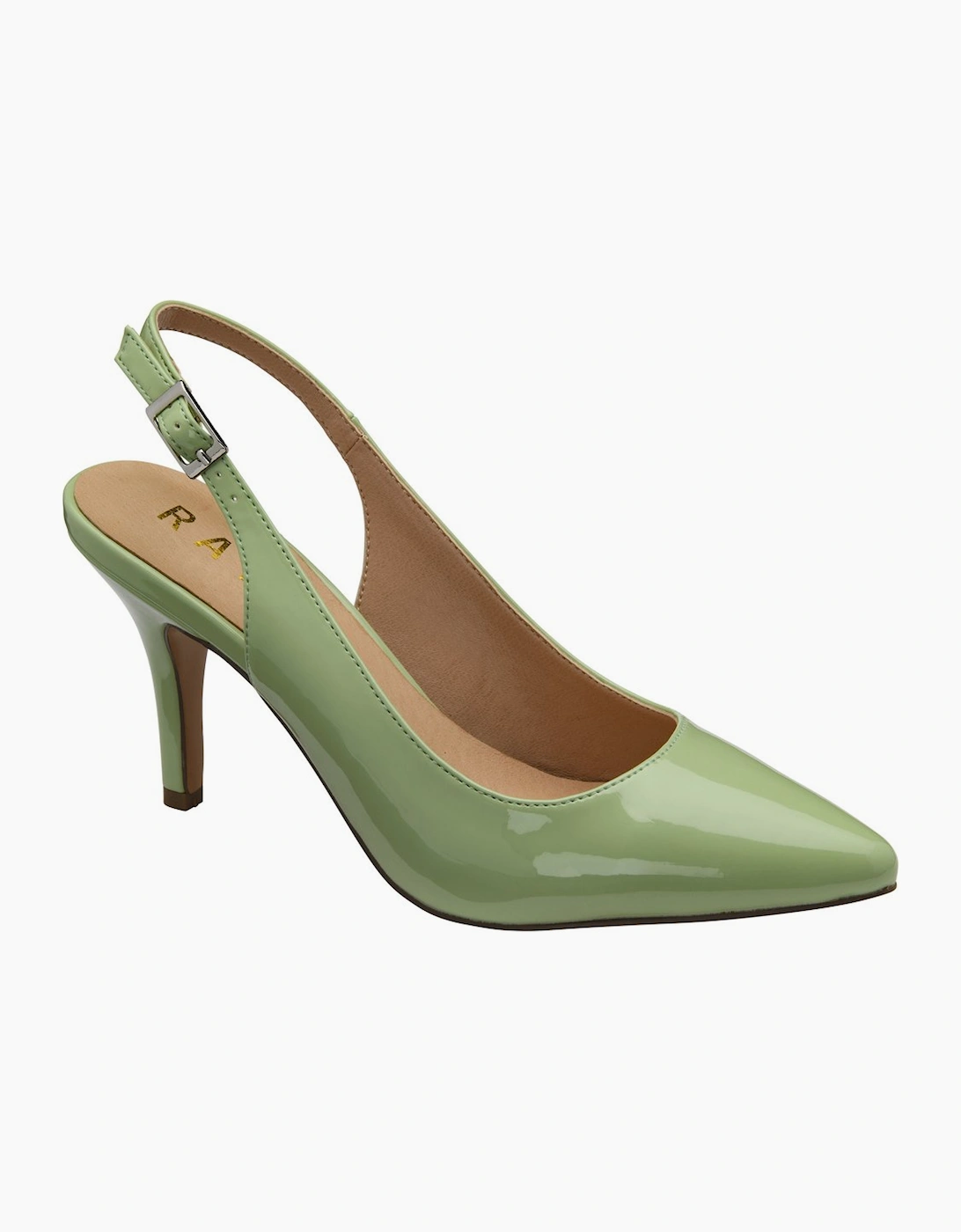Ravel Women's Green Kavan Slingback Court Shoes  Size 6