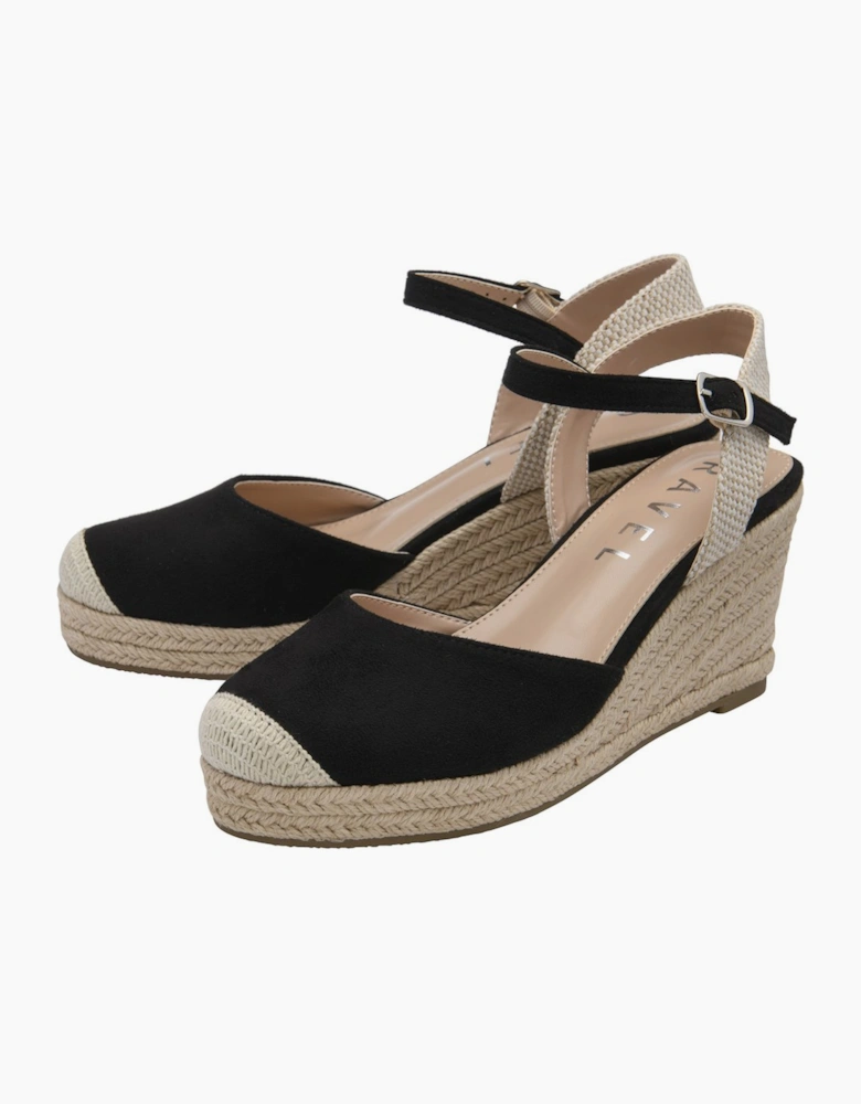 Denwick Womens Espadrille Wedges