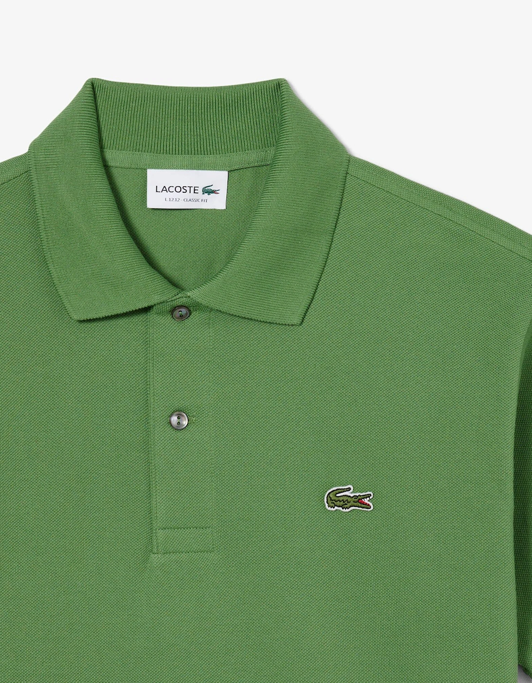 Classic Fit L.12.12 Mens Short Sleeve Polo Shirt - Lamb's Lettuce 02M
