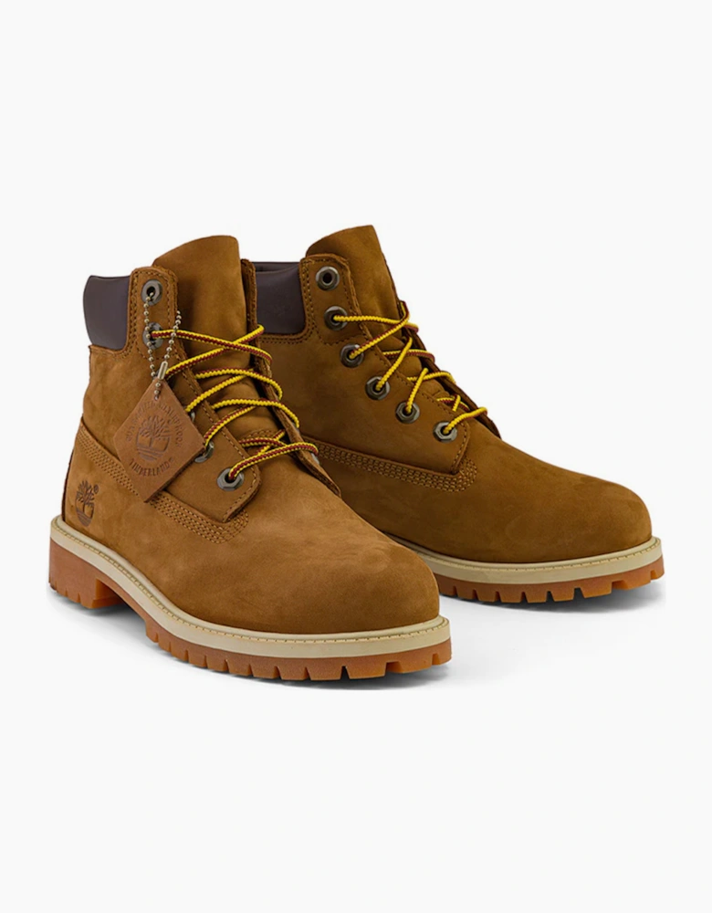 Junior Classic 6" Boot - Dark Wheat