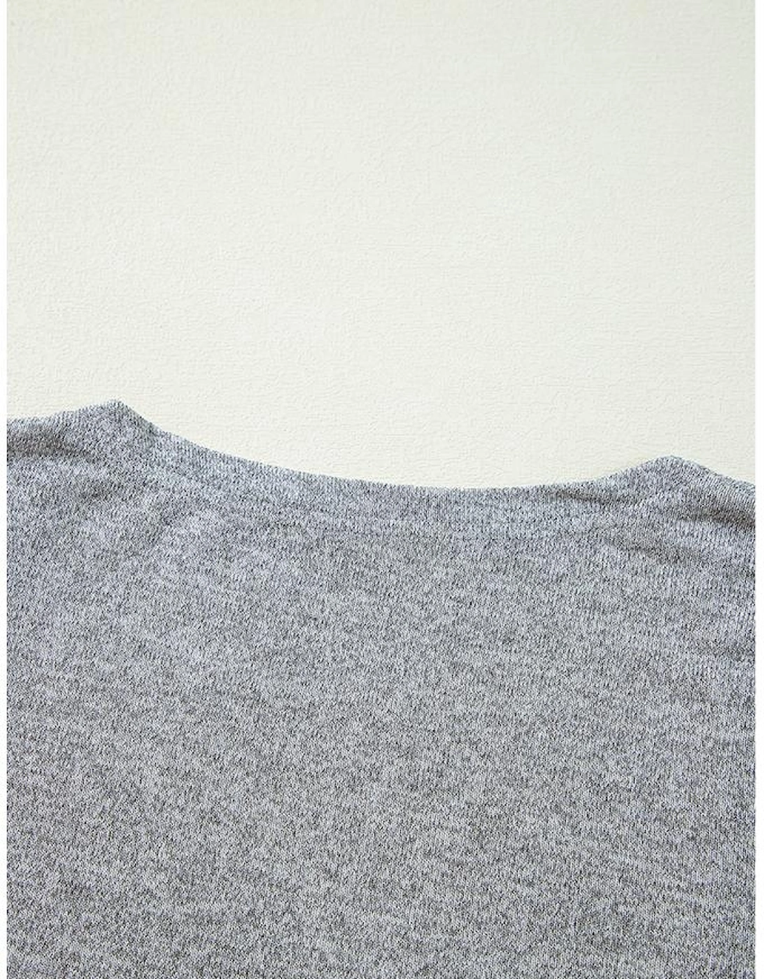 High Rise Solid Color Open Front Lightweight Cardigan