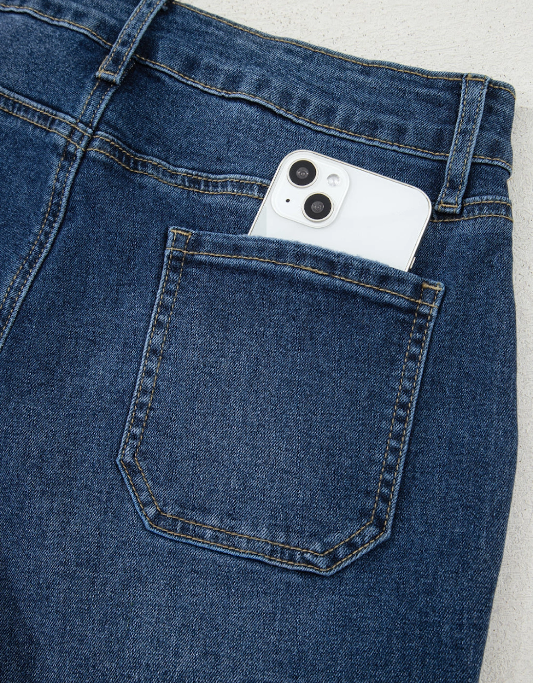 Ashleigh Blue Cropped High Rise Wide Leg Jeans